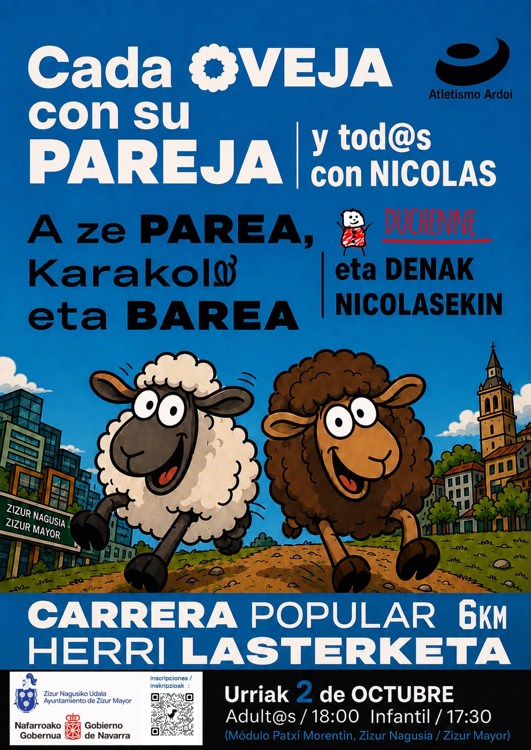 V edición de la Carrera por Parejas “Cada oveja con su pareja
